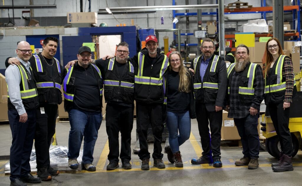 Un acte héroïque à saluer : trois membres de la section locale 698 sauvent la vie de leur collègue chez TW Distribution